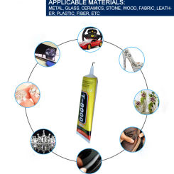 Precision Instrument Adhesive Glue High Elasticity Soft Film Screen Glue for Paper Wood Cloth Textile Nylon