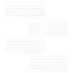 16 Pcs Traceless Anti-collision Door Sticker Kitchen Cabinets Bumper Rubber Bumpers Clear Pads Silica Gel Chair Wall Protector
