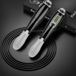 1PC Wired Wireless Jumping Rope Digital Calorie Counter Sport Fitness Exercise Rope Body Building Crossfit Cordless Skip Ropes