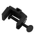 Cantilever Bracket Clamp Non-Slip Universal Bracket Clamp C Shape Broadcast Mic Stand Clamp for Microphone Desk Lamp Ringlight