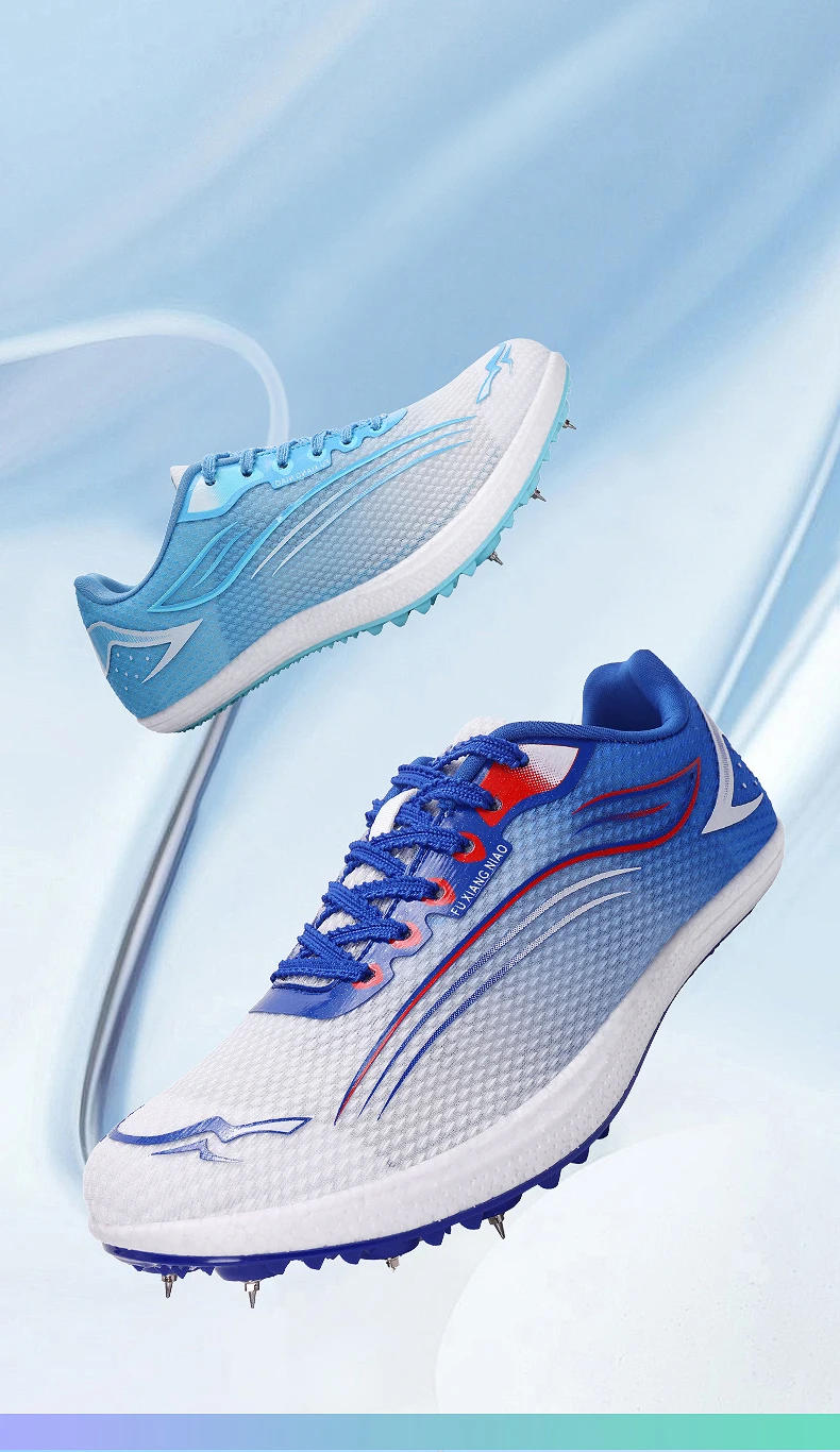 Description Picture 3 of itemHigh Quality Men Women Track and Field Shoes Youth Anti Slip Sneakers Outdoor Professional Jumping Runn Shoes Student Trainers