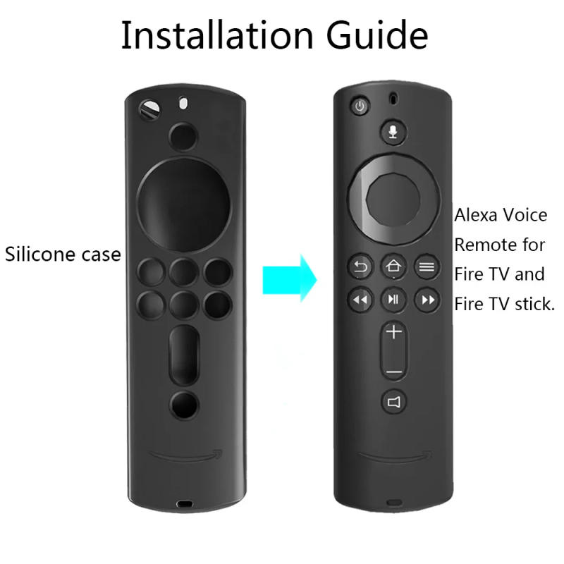 Description Picture 4 of itemNewest Silicone Case Protective Cover Skin for Amazon Fire TV Stick 4K TV Stick Remote Control Smart TV Shockproof Cover Sleeve