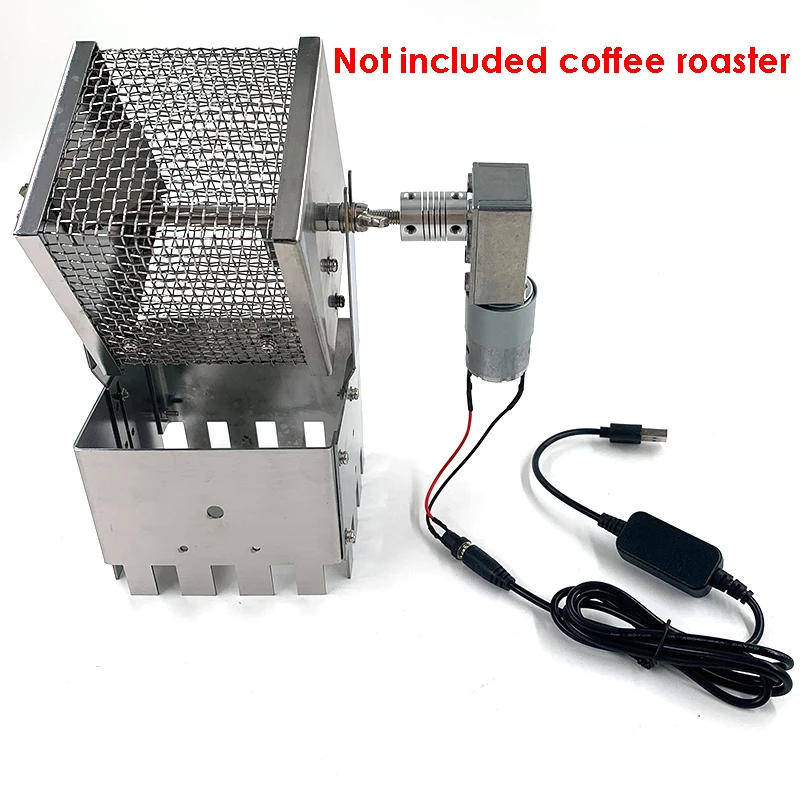 Description Picture 4 of item220V 110V USB Coffee Roaster Machine Coffee Bean Roasting Baking Machine Electric Motor Engine Accessories For DIY