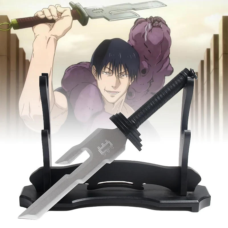 Description Picture 2 of itemReal Size Toji Katana Sword Jujutsu Kaisen Cosplay Prop Satoru Gojo Fushiguro Toji Japanese Katana Bamboo Knife Toy Anime Gifts