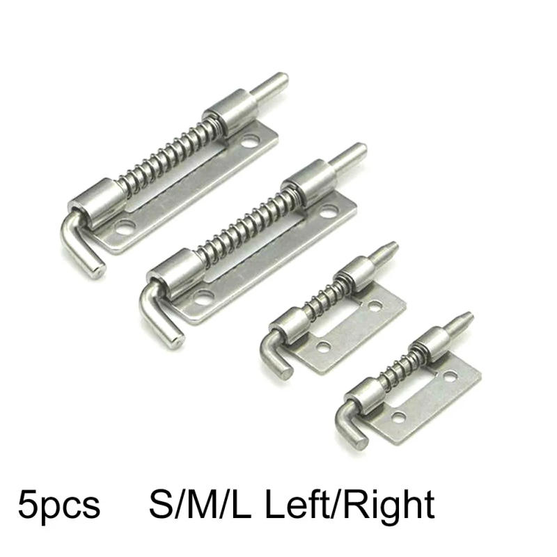 Description Picture 4 of item5pcs Spring Door Bolt Rebound Latch Metal Security Bolt Latch Spring Latches Cabinet Distribution Box Latches Hardware