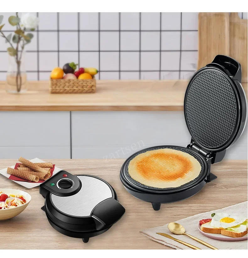 Description Picture 5 of item1200W 220-240V Multifunction Mini Waffle Maker Electric Doughnut Ice Cream Cone Grill Cake Oven Pan Eggette Machine Plates