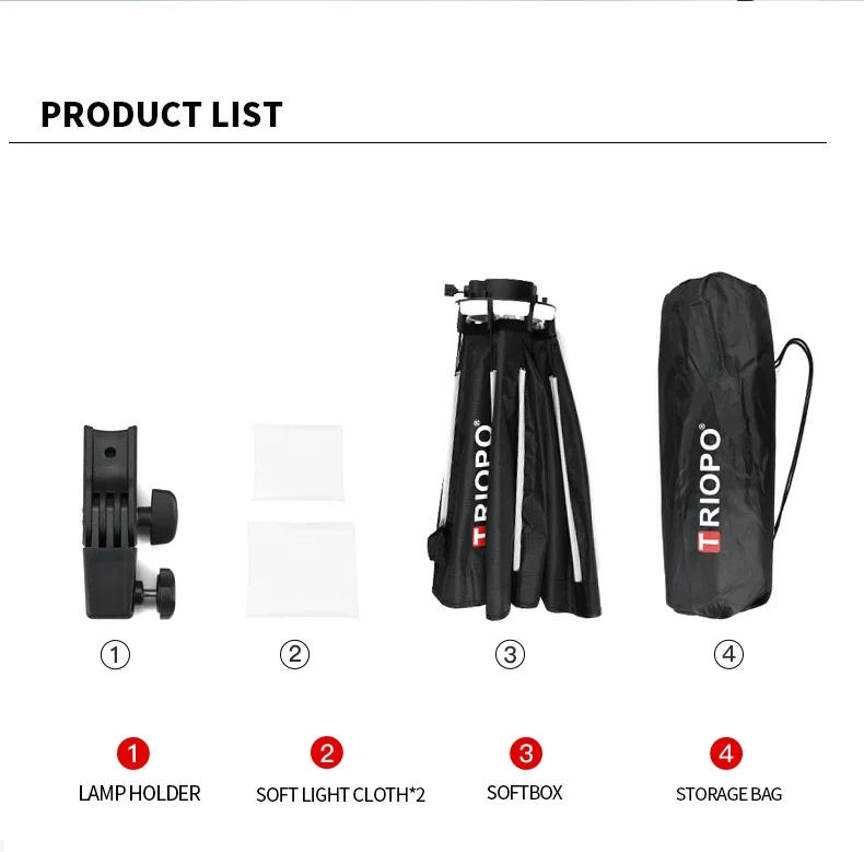 Description Picture 4 of itemTRIOPO Newest KX 65CM Softbox Octagon Umbrella Light Box For Godox AD200 V1 Speedlite Flash Light Photography Studio Accessories