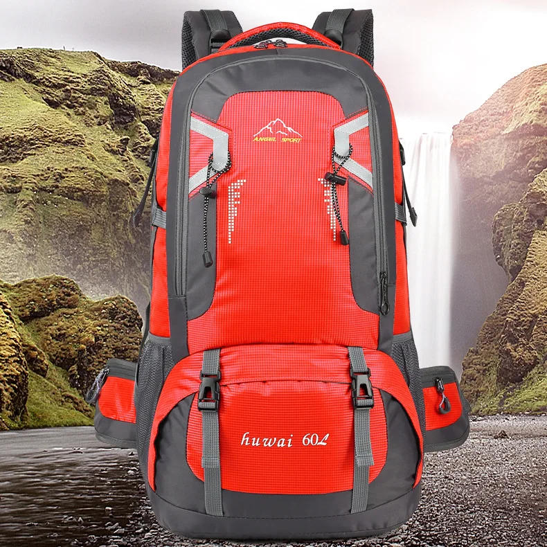 Description Picture 2 of item60L 40L Outdoor Hiking Camping Travel Backpack Large Capacity Climbing Sports Bag Men Mountaineering Rucksack Tactical Back back