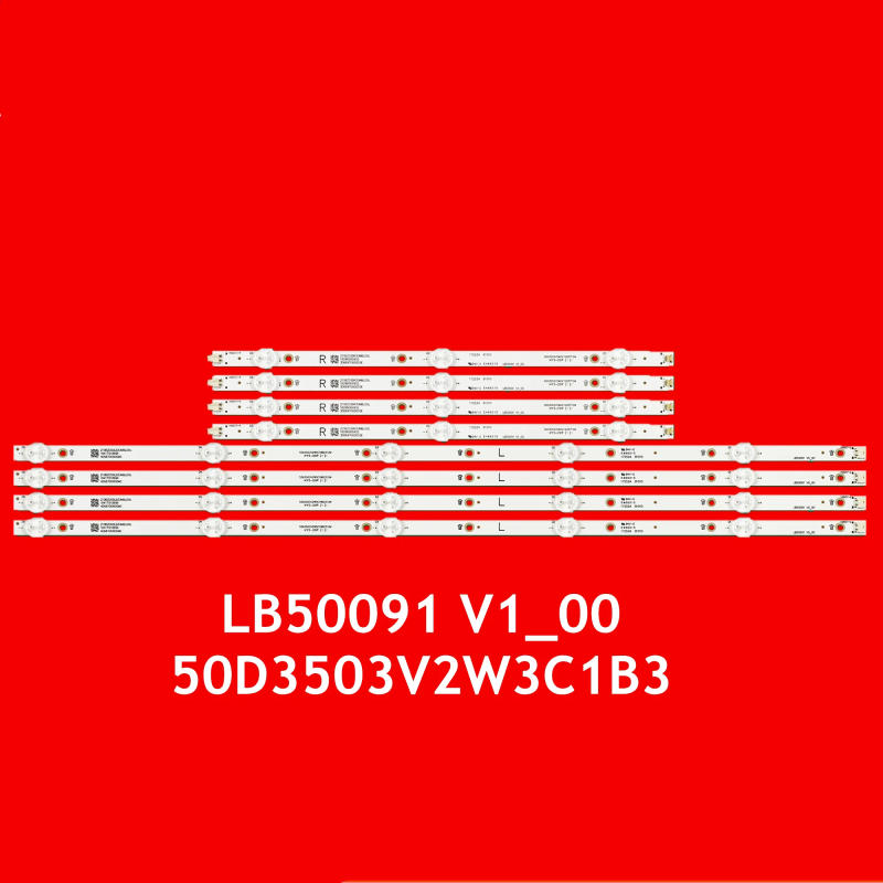 Description Picture 2 of itemLED Strip for NS-50DF710NA19 NS-50DF710CA19 NS-50DF711SE21 LC-50LB601U LC-50LB601C TPT500B5-U1T01D LB50091 V0_00 V1_00