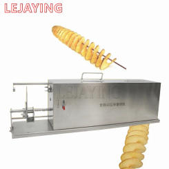 Tornado Potato Cutter Machine Electric Spiral Cutting Machine Chips Machine Chopper Potato Chip String Rotate Potato Chips Tower