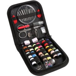 1 Set Portable Household Sewing Kit Box DIY Embroidery Handwork Tool Needles Thread Scissor Set Home Supplies Travel Accessories