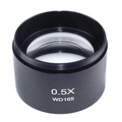0.5X Barlow Lens For Stereo Microscopes (48mm) Dropship