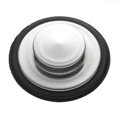 86mm Sink Stopper for Garbage Disposals, Stainless Steel Garbage Disposal Parts R9UD