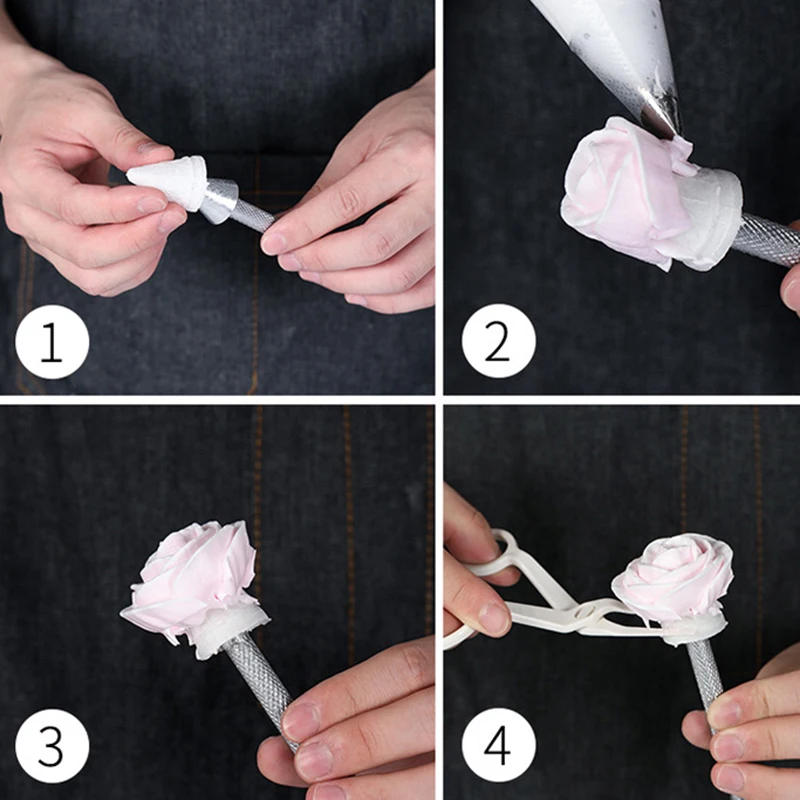 Description Picture 5 of itemDessert Kitchen Accessories Needle Cone Holder Cake Tools Cake Baking Decor Stick 2pcs