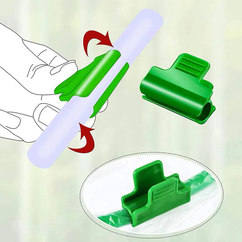 Description Picture 6 of item50Pcs Greenhouse Clamps Film Row Cover Netting Tunnel Hoop Clips Garden Support Frame Plant Support Garden Stakes For 11/16mm