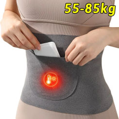 Women Waist Trainer Body Shaper Cincher with Pocket Velvet Warm Belly Support Elastic Abdomen Protecter Waistband
