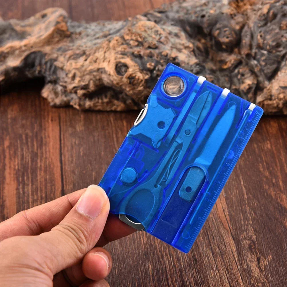 Description Picture 5 of itemOutdoor Camping Multifunctional Swiss Knife Card Combination Multi-purpose Survival Tool Beauty Suit with Lamp Tool Card