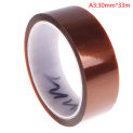 Heat Resistant High Temperature High insulation electronics Polyimide Tape 33m