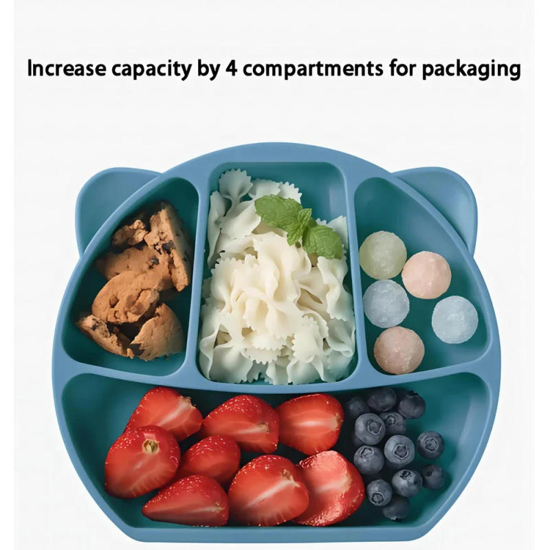 Description Picture 2 of itemSilicone BowlBaby BowlAll-in-one Suction CupChildren's EatingTraining BowlMother and Baby Products