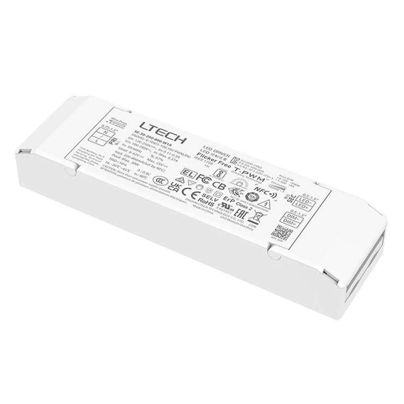 Description Picture 4 of itemLTECH New Led 0-10V Dimmable Driver AC100V-240V 12W 20W 30W 40W 100mA 350mA 700mA-1050mA Output Constant Current Dim Driver NFC