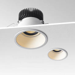 Dimmable Recessed Anti Glare COB LED Downlights 10W 15W 18W LED Ceiling Lamps Indoor Lighting AC110V/220V