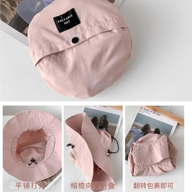 Description Picture 6 of itemWaterproof Fisherman Hat Women Summer Sun Anti-UV Protection Camping Hiking Mountaineering Caps Men's Panama Bucket Outdoor Hat