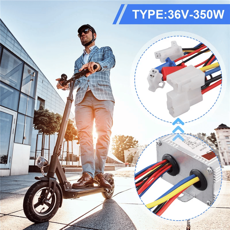 Description Picture 4 of itemA06F-Electric Bike Bicycle Brushed Controller 24V 350W Electric Scooter Controller Brush DC Motor Speed Controller