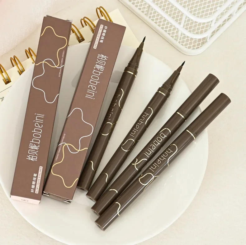 Description Picture 6 of item0.05mm Ultra Fine Liquid Eyeliner Black Brown Waterproof Long Lasting Smooth Eyeliner Eyelash Pencils Quick-dry Eye Makeup Tool