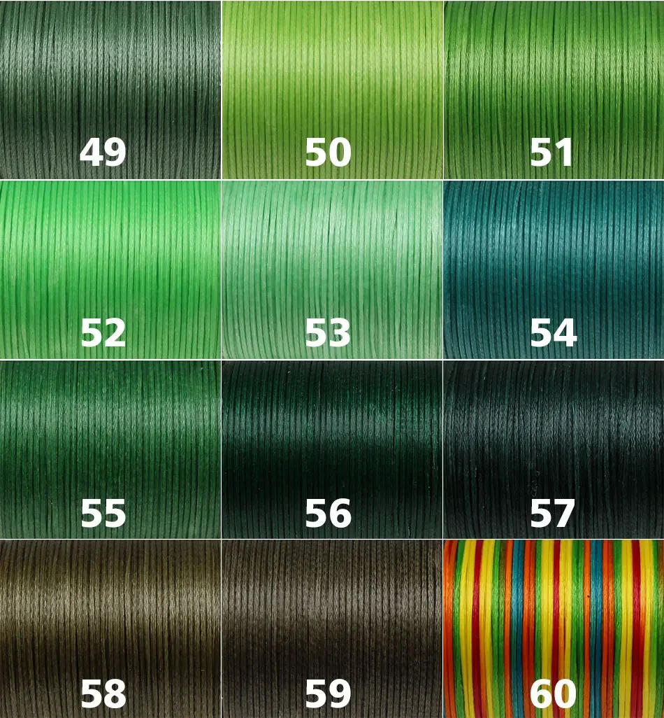Description Picture 6 of itemHandmade Flat Wax Thread for Leather Craft, Hand Stitching, DIY Wax Coated Strings, Repair Shoes, Sewing Tools, 0.8mm, 1.0mm