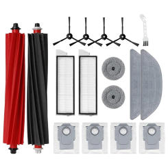 For Roborock S8 Maxv Ultra Robot Vacuum Cleaner Main Side Brush Hepa Filter Mop Cloth Dust Bags Accessories