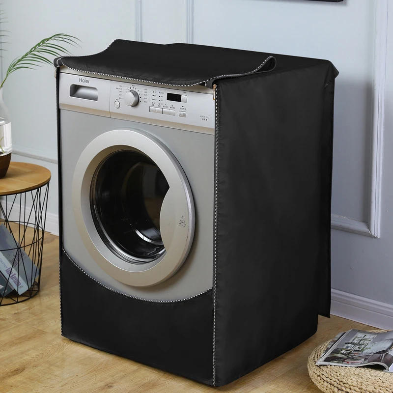 Description Picture 3 of itemAutomatic Roller Washing Machine Cover Dustproof Front Open Dryer Washing Machine Protection Sunscreen Aging Household Supplies