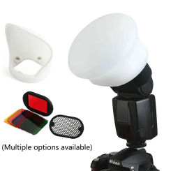 Magnetic base Light Diffuser Rubber Sphere Honeycomb 9PCS color Multiple options flash Accessories for Godox Canon Nikon Yongnuo