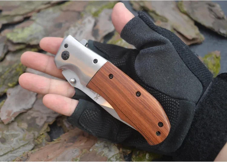 Description Picture 6 of itemOutdoor Portable Folding Knife for Men High Hardness Survival Military Tactical Pocket Knives for Camping and Fishing