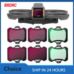 BRDRC Avata 2 Drone Lens Filters Set for DJI AVATA 2 Camera UV CPL ND8 ND16 ND32 ND64 Optical Glass Photography Filters Kit