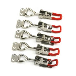 Adjustable Toggle Clamp hasp Toggle Clamp Cabinet Boxes Lever Handle Lock For Sliding Door Furniture Hardware Tools