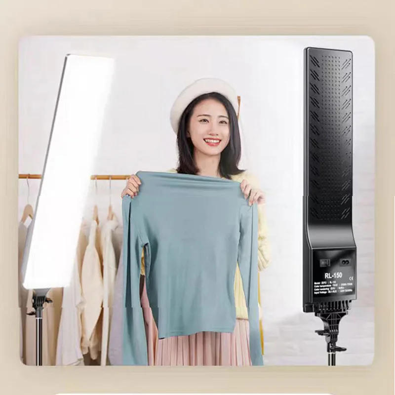 Description Picture 4 of itemRectangular LED Video Light Dimmable Leg Photography Lighting Kit Tripod Stand for Photo Studio Desktop Filming Shooting YouTube