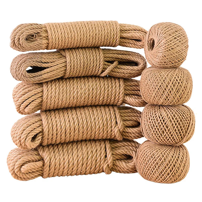Description Picture 6 of itemNatural Jute Ribbon Crafts Bows Vintage Rope Jute Cord Sewing DIY Thread Twine Bulk Handmade Party Wedding Christmas Decoration