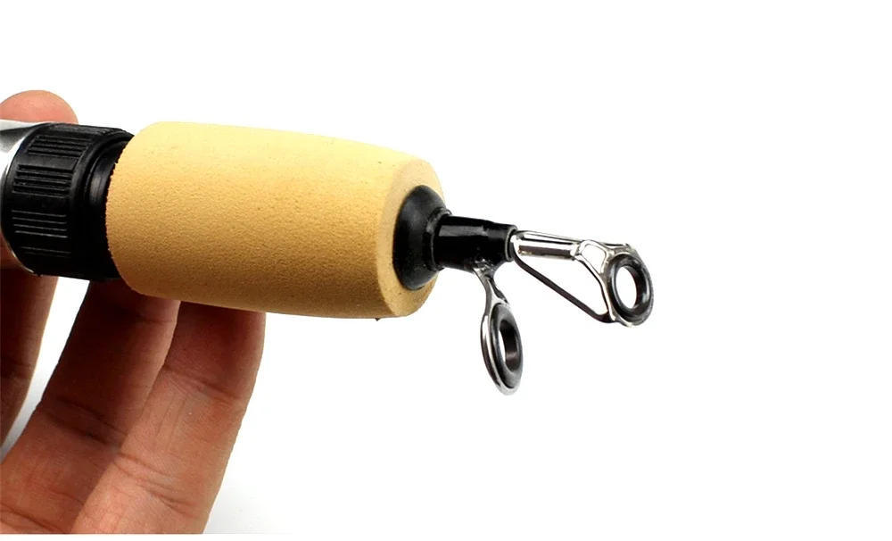 Description Picture 6 of item55/65/75cm Ice Fishing Rod Portable Shrimp Fishing Pole LightWeight River Comfortable Grip Carp Tackle Pesca Fishing Equipment