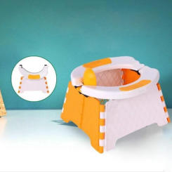 New children's outdoor travel foldable portable car small toilet