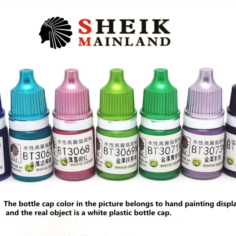Description Picture 2 of itemModel Coloring Pigment Metal Color Pen Painting Hand Safe 3D Printer Water-Based Bright DIY 5/milliliter Bottle 3055-3096 Good