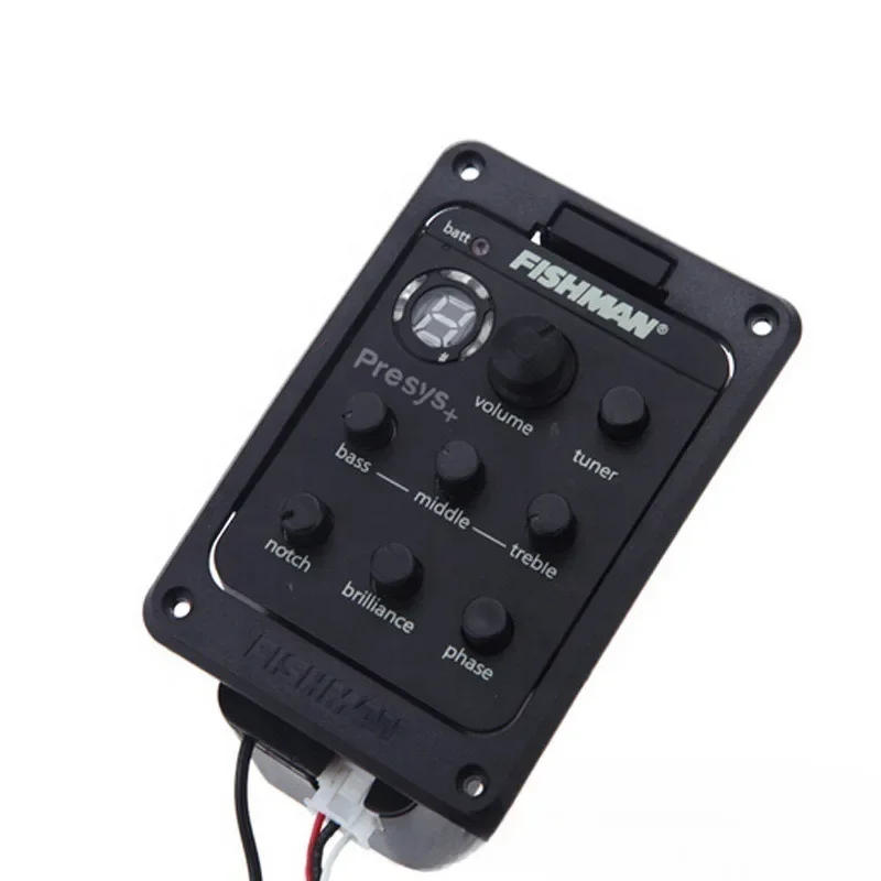 Description Picture 2 of item301/201 Pickup4 Band Acoustic Guitar Pickup with Tuner Presys 301/201 Mic Blend Preamp EQ Tuner Guitar Amplifier  Guitar Truss