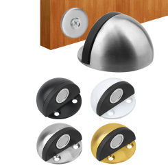 Door Holder Stainless Steel Home Improvement Door Stopper Furniture Hardware Magnet Door Stops