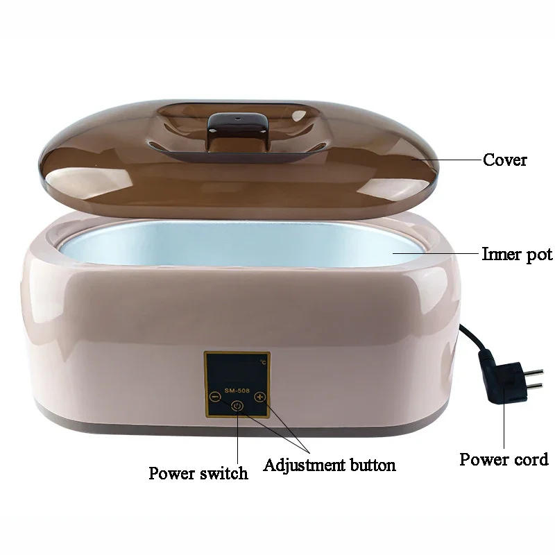 Description Picture 4 of item4000mL Wax Heater Depilation Hot Wax Machine Paraffin Pot Warmer Hair Removal Wax-melt Machine Quick Heater Wax Therapy Machine