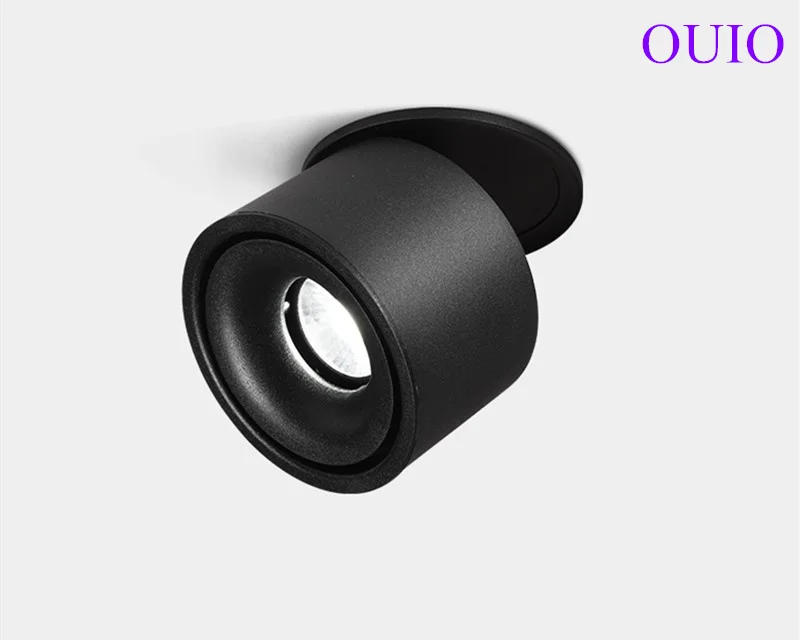 Description Picture 6 of itemAdjustable Recessed COB Downlights 10W 15W 20W Dimmable LED Ceiling lamp Nordic Spot light for indoor Spot lighting fixture