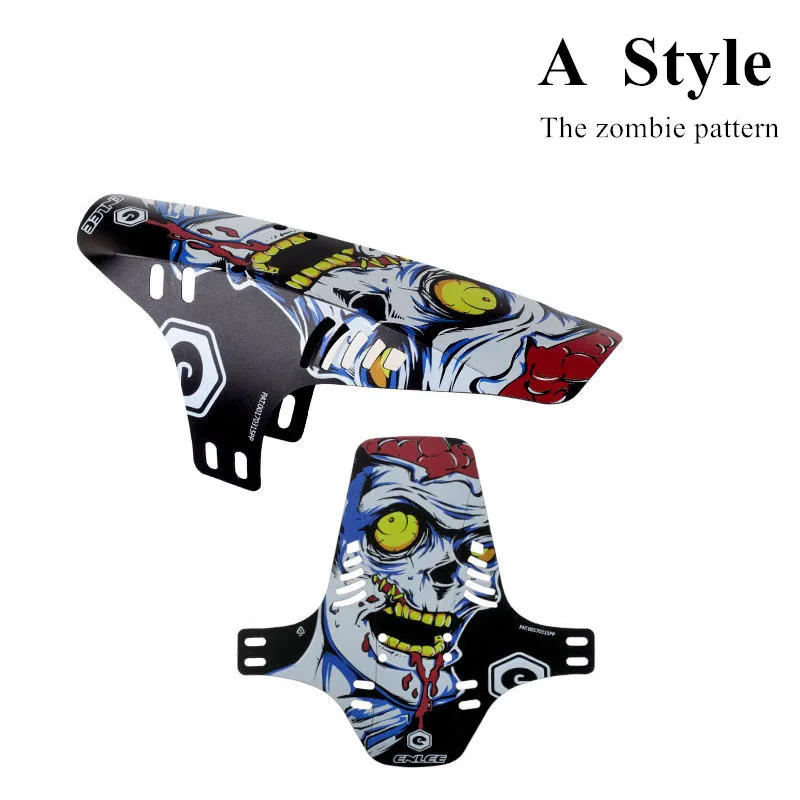 Description Picture 6 of item1pc Reflective Mudguard MTB Bicycle Fender Suitable for Front Fork Rear Wheel Fender Reflective Mud Guard Cycling Parts