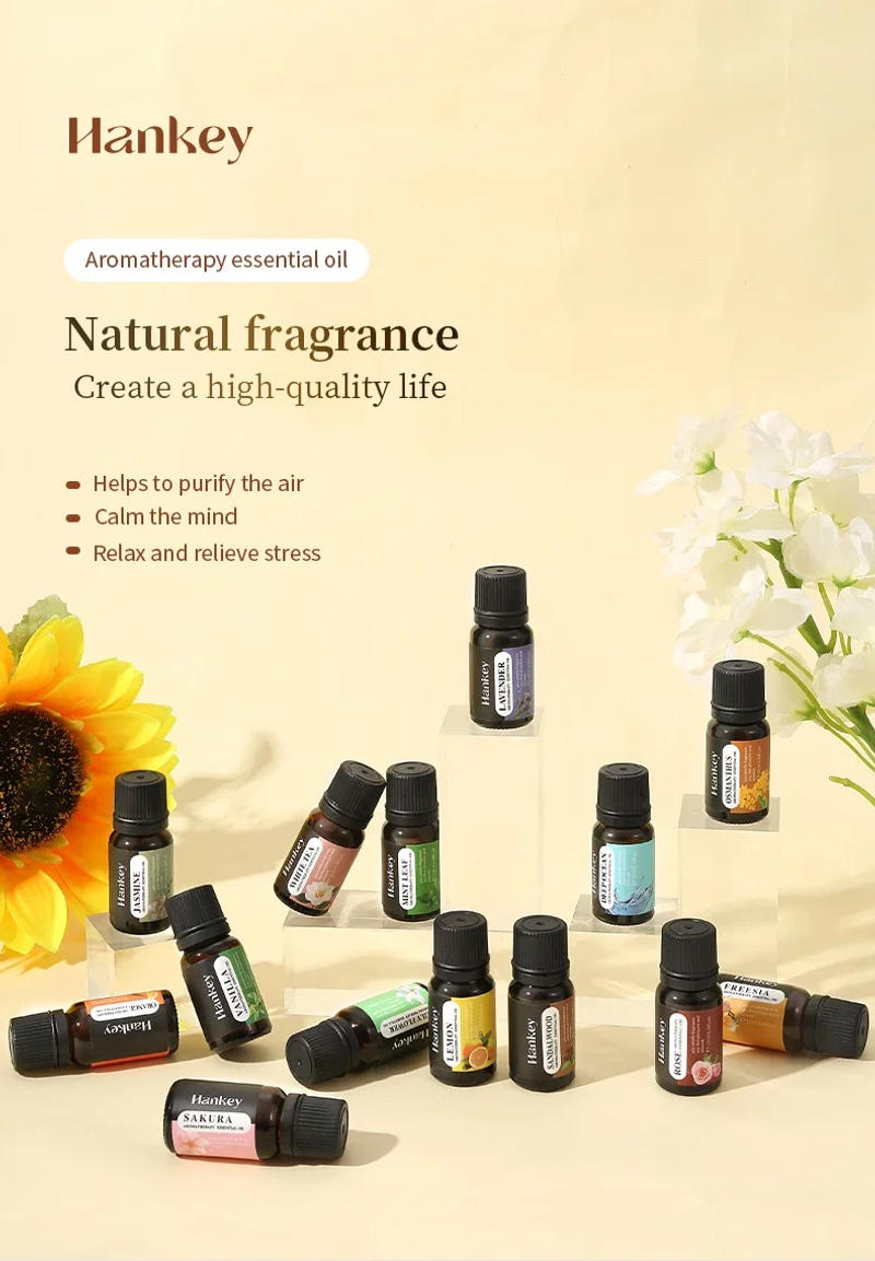 Description Picture 2 of item10ML Air Freshener Natural Plant Aromatherapy Essential Oil Air Conditioning Perfume Refill Aroma Diffuser Fragrance Humidifier