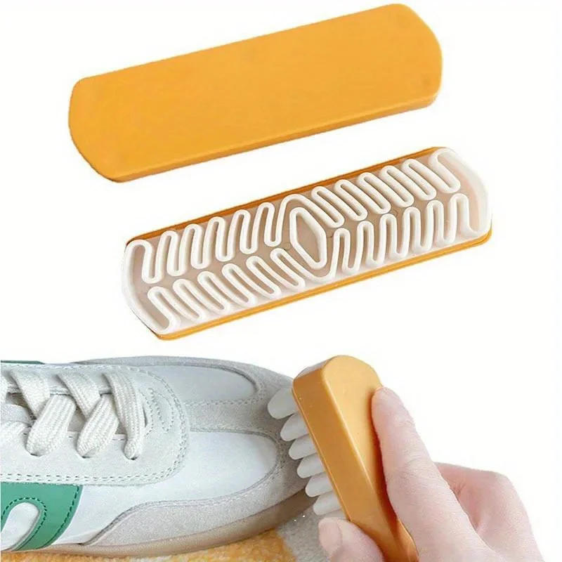 Description Picture 4 of itemLeather Brush For Suede Boots Bags Scrubber Cleaner White Rubber Crepe Shoe Brush Household Necessary
