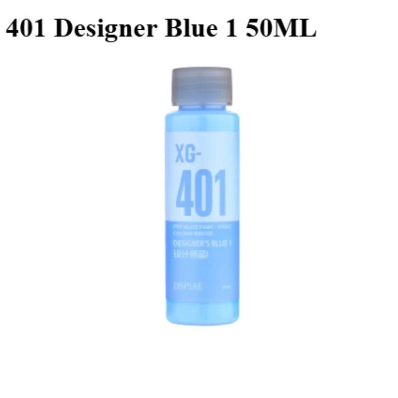 Description Picture 6 of item50ml Premixed Paint DIY Model Figurine Color-changing Coloring Water Based Paint XG Series Correction Coverage Premixed Paint