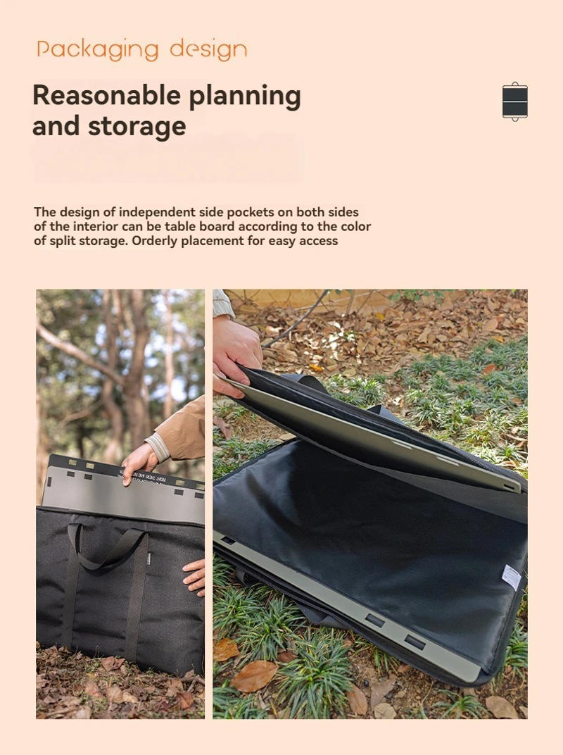 Description Picture 6 of itemCAMPINGMOON Outdoor Camping Supplies Polyester Storage Bag IGT Tactical Combination Table Board Handbag