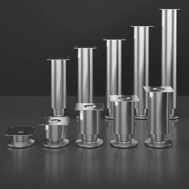 Description Picture 2 of item1Pcs Stainless Steel Thickened Cabinet Foot Adjustment Load-bearing TV Cabinet Sofa Coffee Table Furniture Table Support Foot